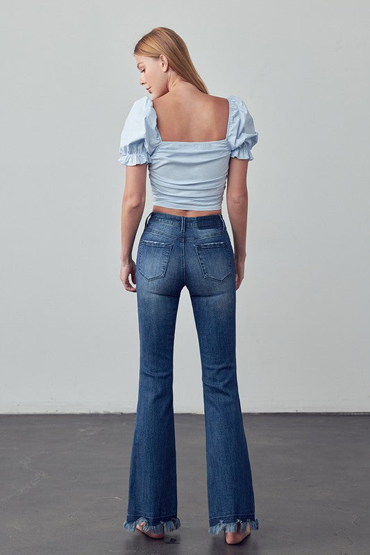 Always24 HIGH RISE SKINNY BOOT FLARE JEANS - Always24