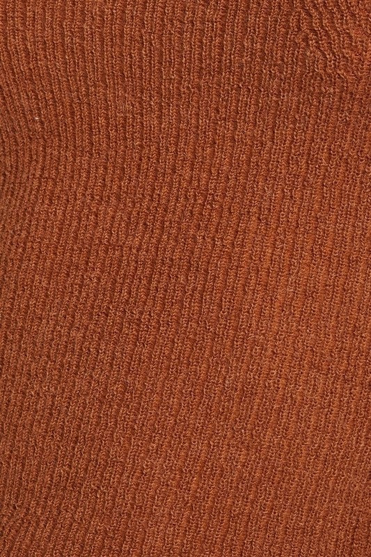 FUZZY SWATER TUBE TOP - Always24