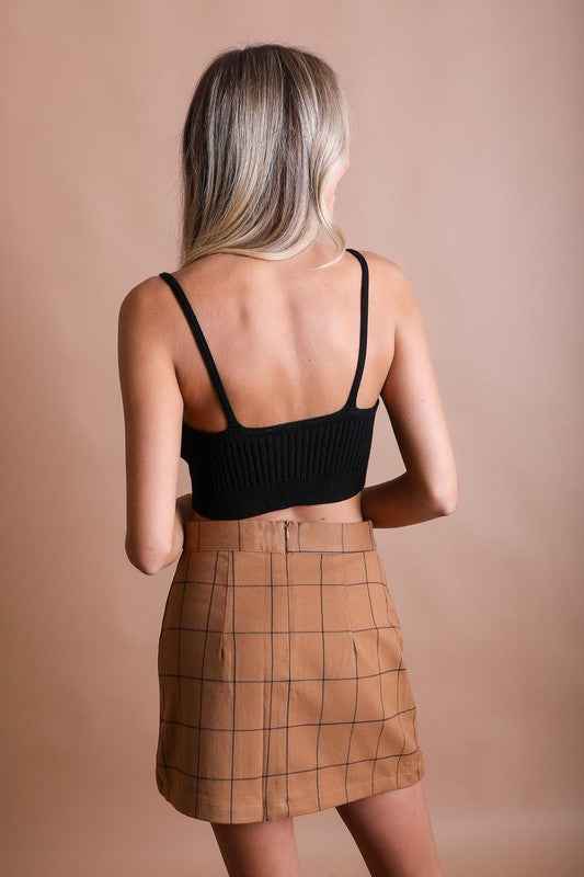 Always24 Contour Rib Knit Brami Lounge Top