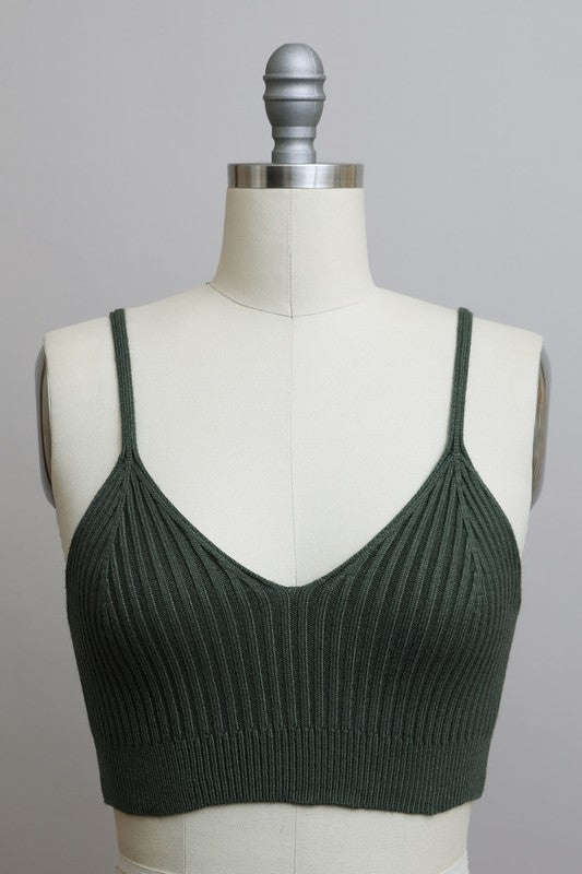 Always24 Contour Rib Knit Brami Lounge Top - Always24