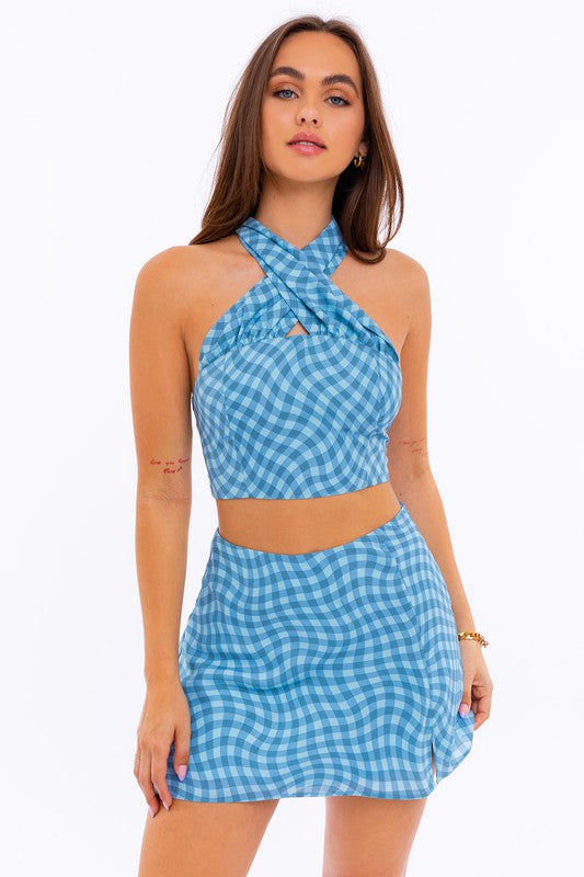 Halter Neck Crop Top - Always24