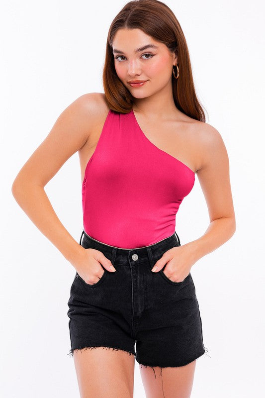 One Shoulder Bodysuit - Always24