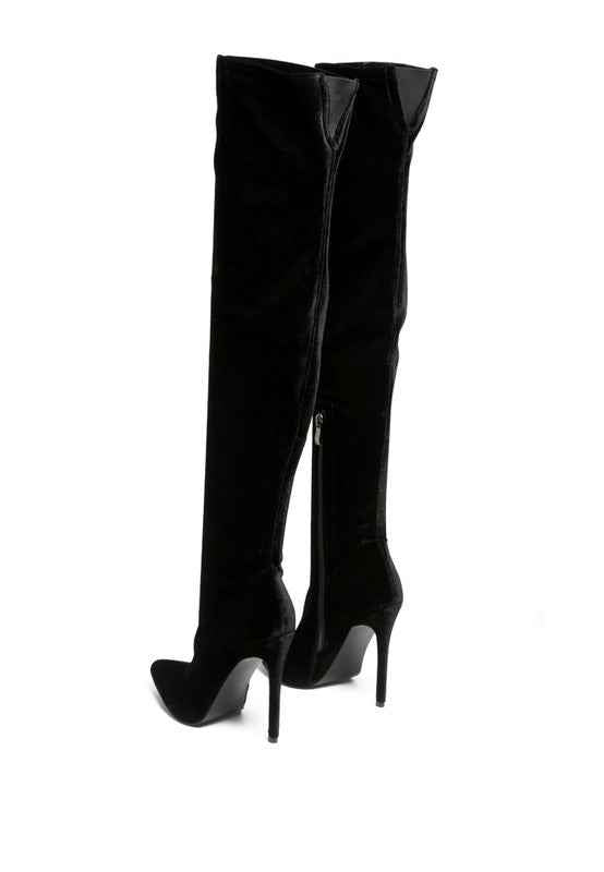 Always24 Stretch Over The Knee Stiletto Boots