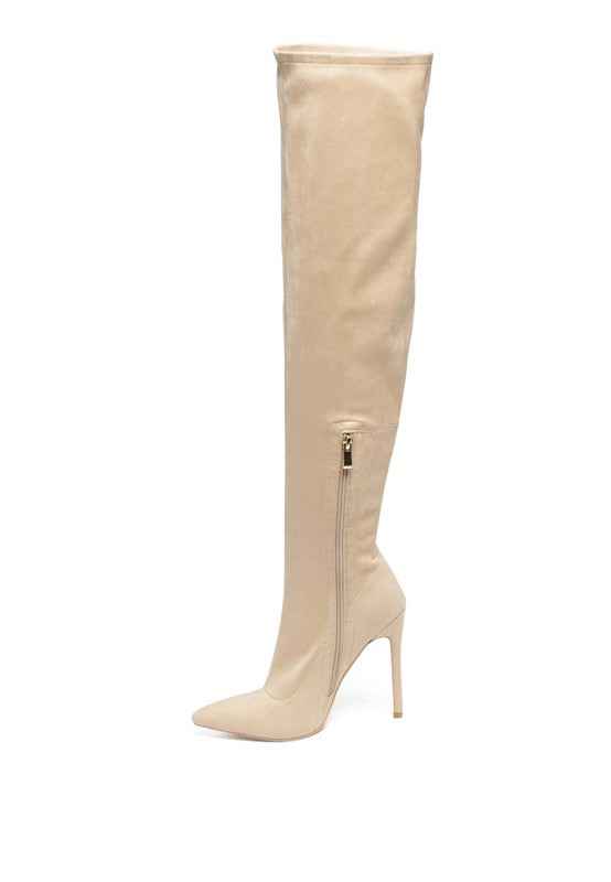Always24 Stretch Over The Knee Stiletto Boots