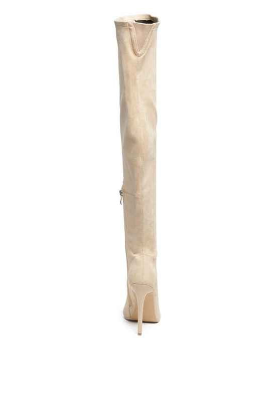 Always24 Stretch Over The Knee Stiletto Boots