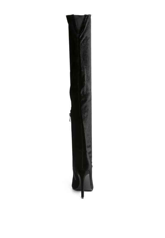Always24 Stretch Over The Knee Stiletto Boots