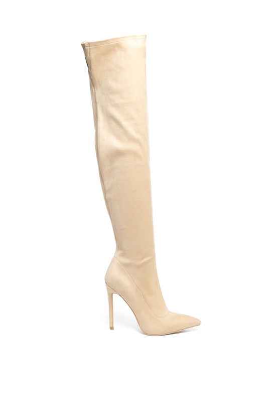Always24 Stretch Over The Knee Stiletto Boots