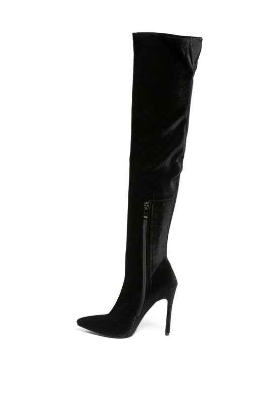 Always24 Stretch Over The Knee Stiletto Boots