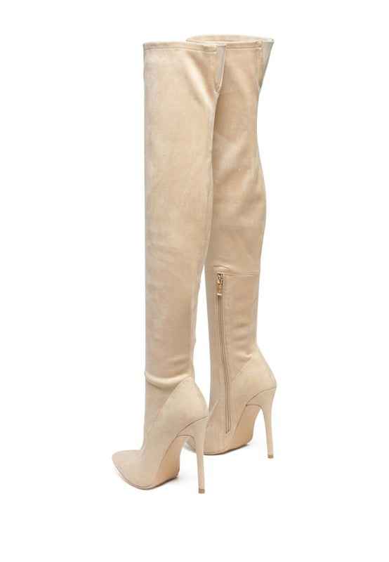 Always24 Stretch Over The Knee Stiletto Boots