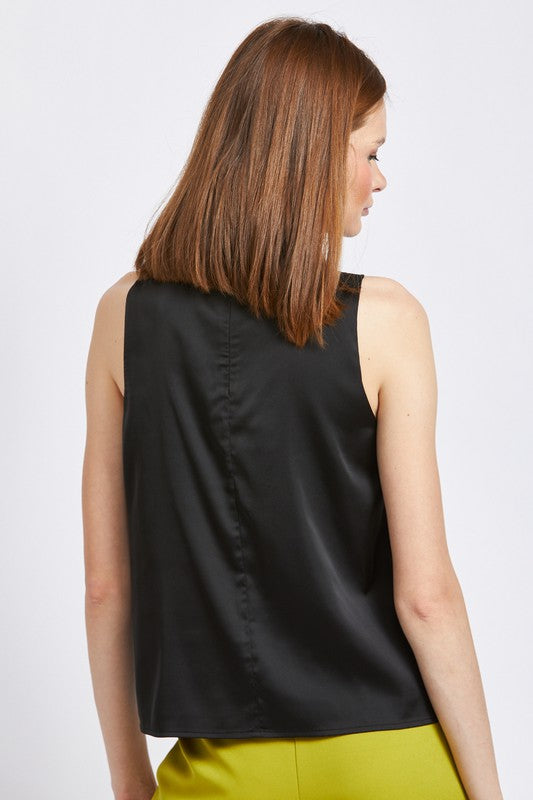 Always24 SLEEVELESS BLOUSE WITH TWIST FRONT - Always24