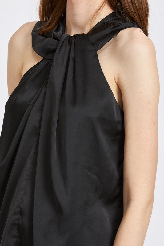 Always24 SLEEVELESS BLOUSE WITH TWIST FRONT - Always24