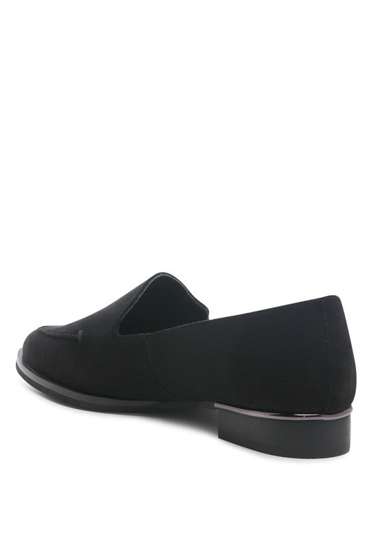 SARA Suede Slip-On Loafers - Always24