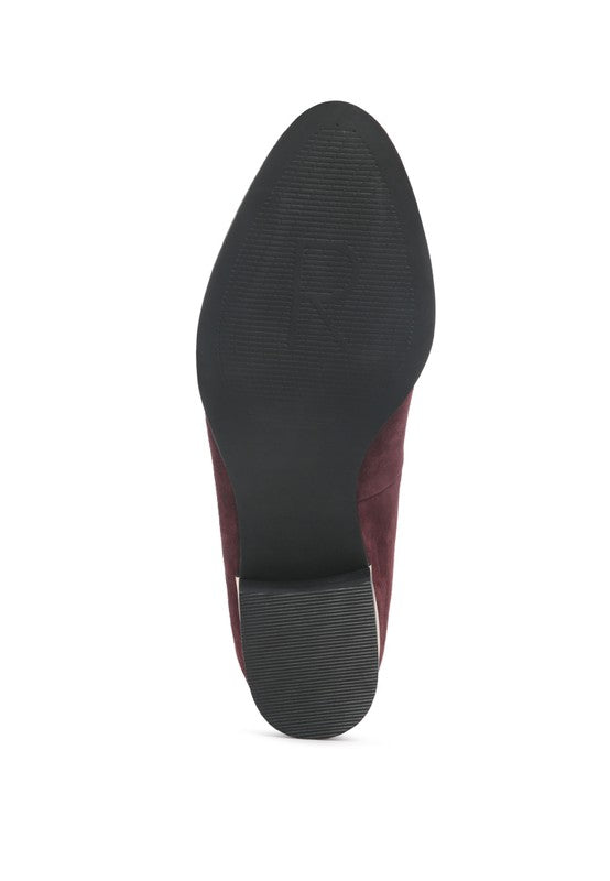 SARA Suede Slip-On Loafers - Always24