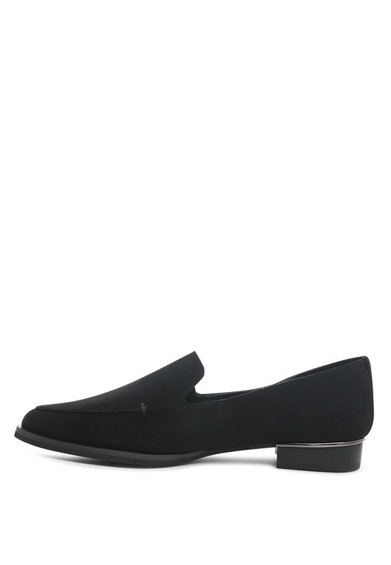 SARA Suede Slip-On Loafers - Always24