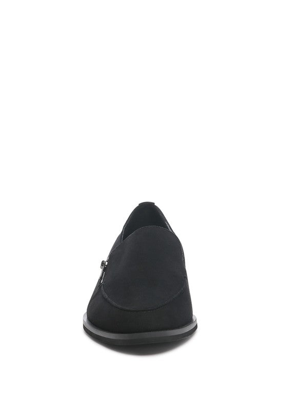 SARA Suede Slip-On Loafers - Always24