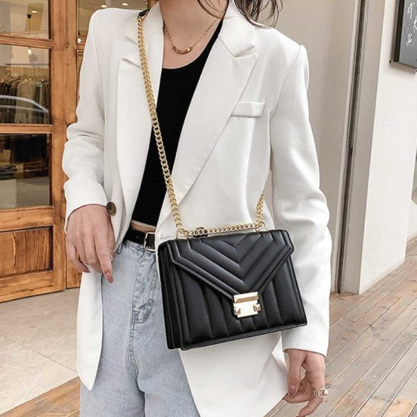 Trendy Roxy Shoulder Bag - Vegan Leather | ClaudiaG Collection