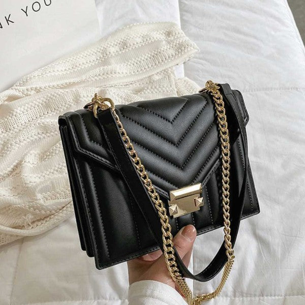 Trendy Roxy Shoulder Bag - Vegan Leather | ClaudiaG Collection