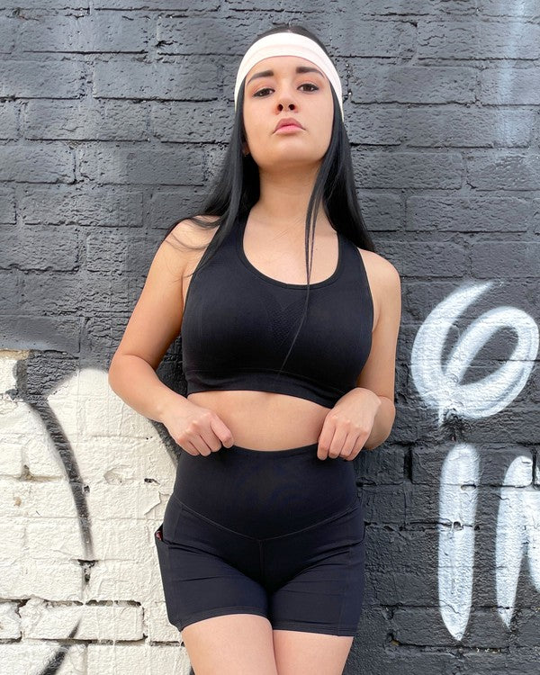 Always24 High Waisted Compression Athletic Shorts - Always24