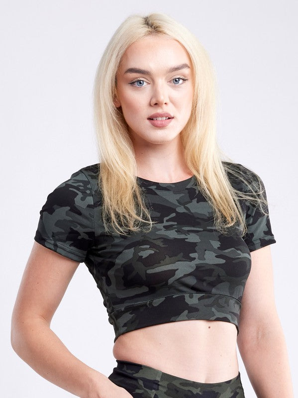 Always24 Short-Sleeve Crop Top - Always24