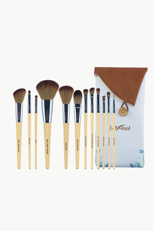 Always24 Face and Eye Brush Set with Bag - Always24