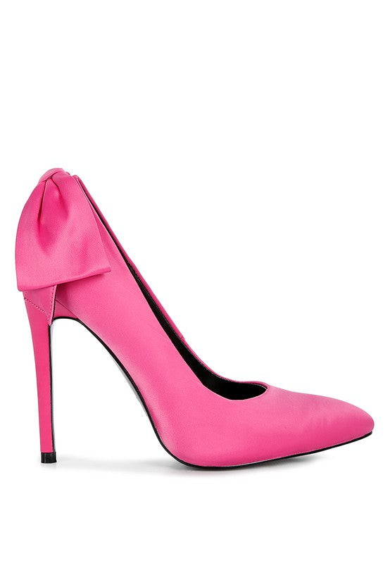 Always24 Green Satin Stiletto Pump Sandals