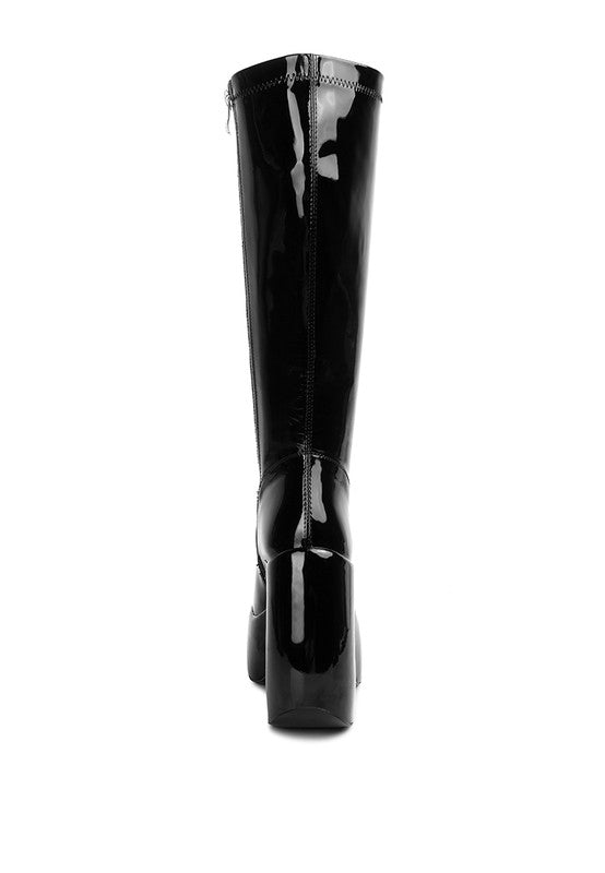 Always24 High Platfrom Calf Boots