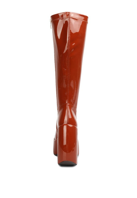 Always24 High Platfrom Calf Boots