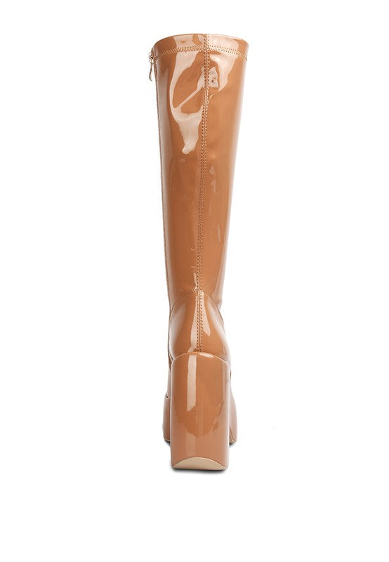 Always24 High Platfrom Calf Boots