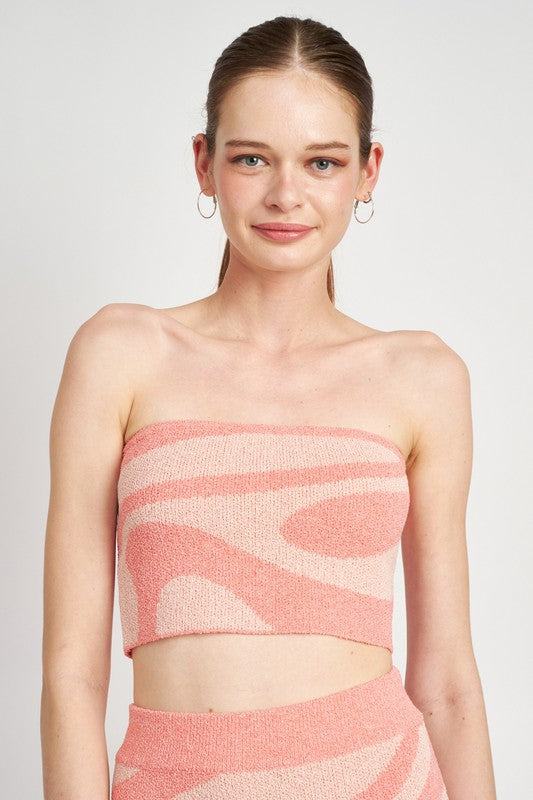 Always24 COLOR BLOCKED TUBE TOP - Always24