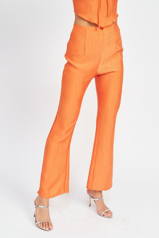 FLARE HIGH RISE PANTS - Always24