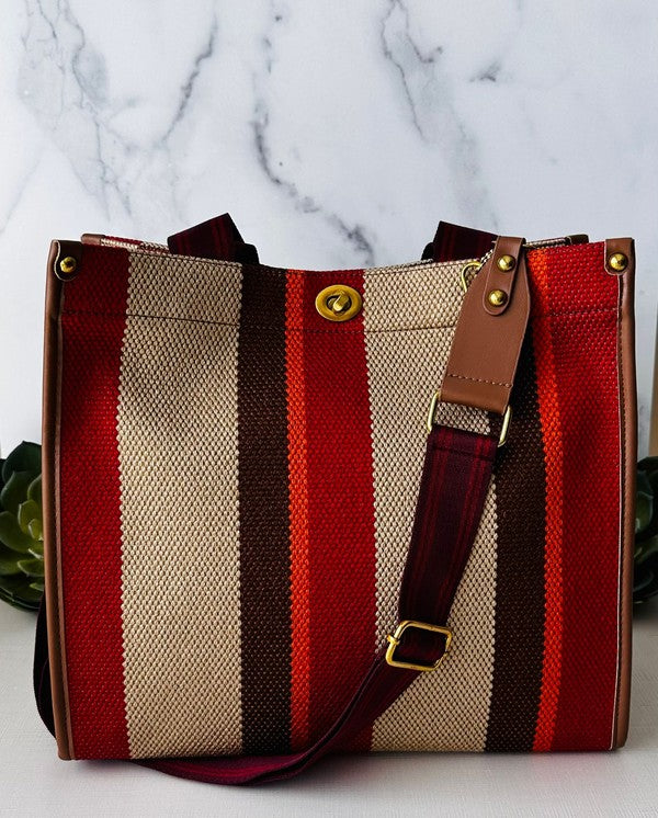 Always24 Small Stripe Tote - Always24