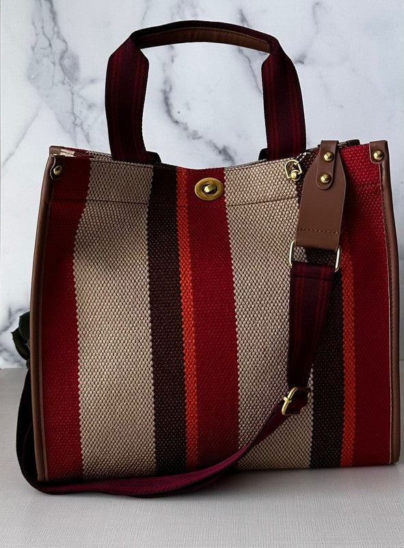 Always24 Small Stripe Tote - Always24