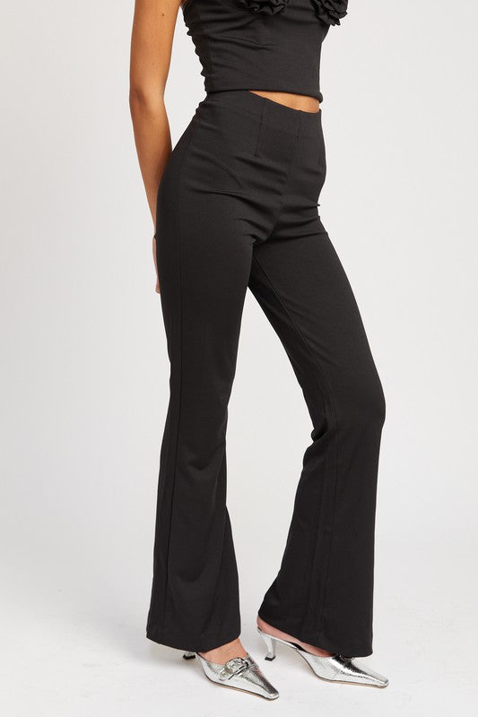 High Waist Flared Pants - Always24