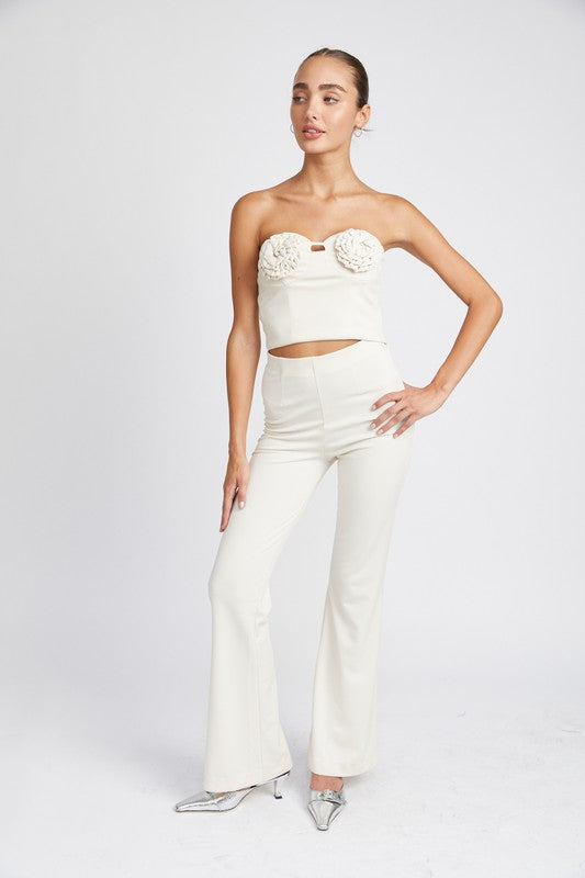 High Waist Flared Pants - Always24