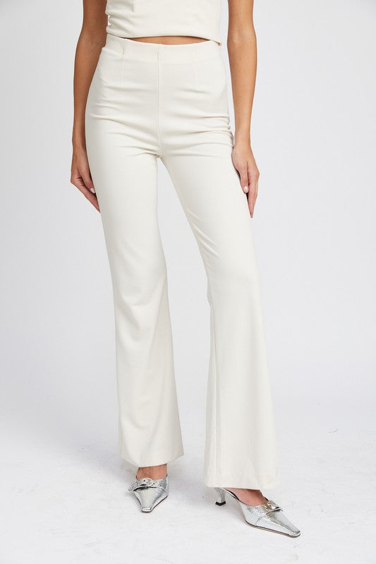 High Waist Flared Pants - Always24
