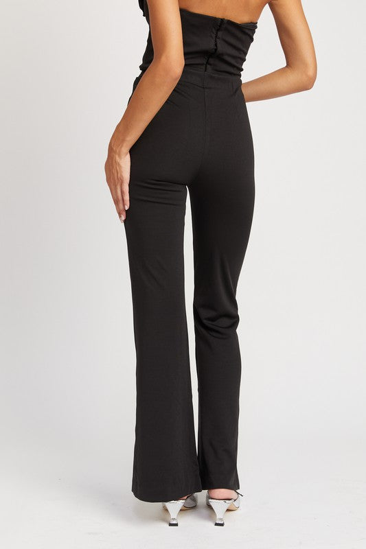 High Waist Flared Pants - Always24