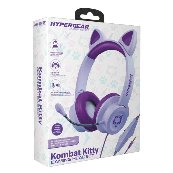 Always24 HyperGear Kombat Kitty Kids Gaming Headset - Always24