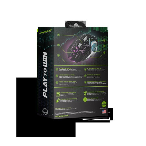 Always24 HyperGear Chromium Wireless Gaming Mouse - Always24