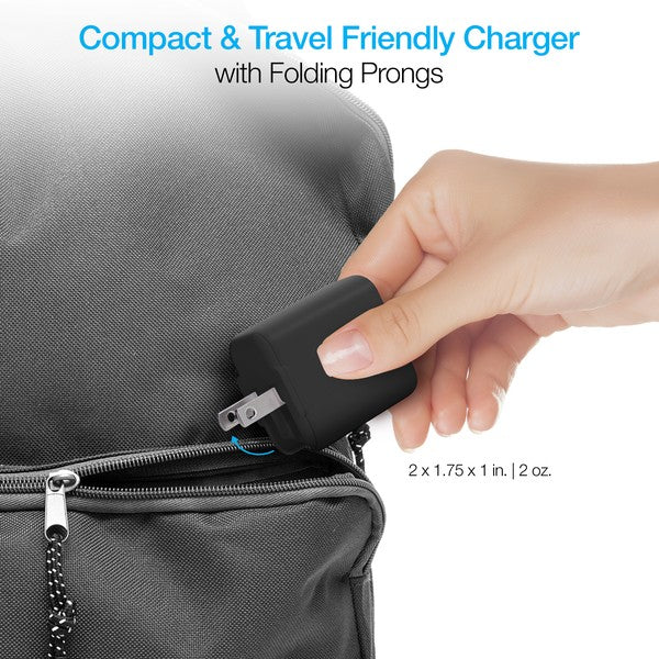 Naztech 20W PD Wall Charger w/ USB 4ft Cable - Always24