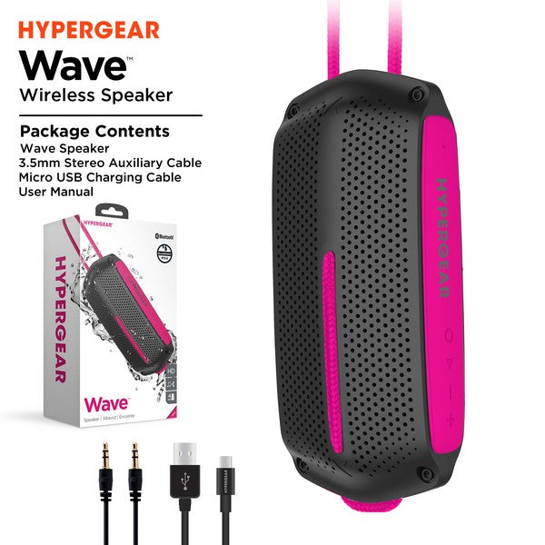 HyperGear Wave Water Resistant Wireless Speaker - Always24