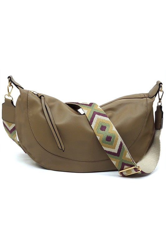 Always24 Guitar Strap Hobo Crossbody Bag - Always24