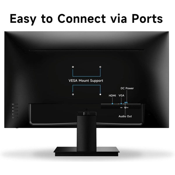 Norcent 27 Inch Frameless Computer Monitor - Always24