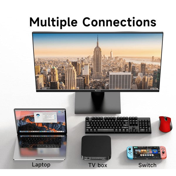 Norcent 27 Inch Frameless Computer Monitor - Always24