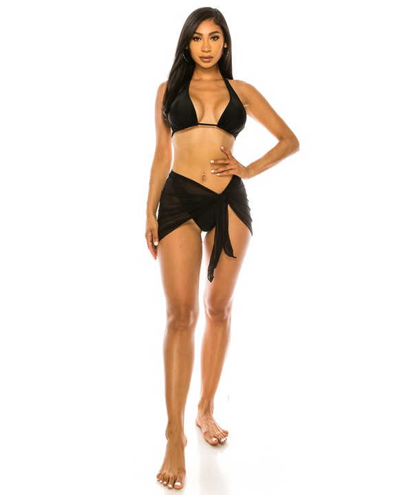 THREE PIECE SET - Stylish and Comfortable Swimwear