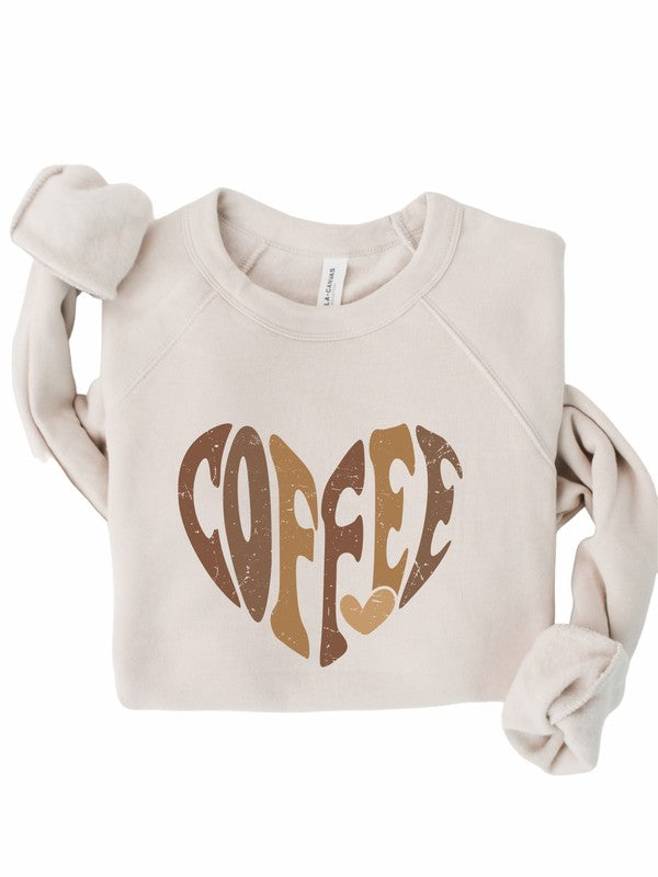 Always24 Coffee Heart Sweatshirt - Always24