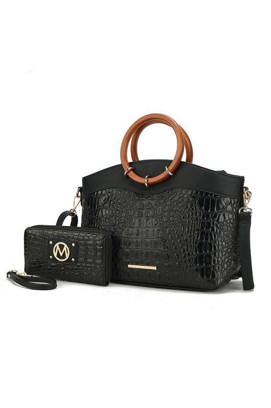 MKF Phoebe Tote with Wristlet Wallet Bag by Mia K - Always24