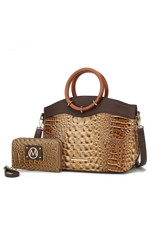 MKF Phoebe Tote with Wristlet Wallet Bag by Mia K - Always24