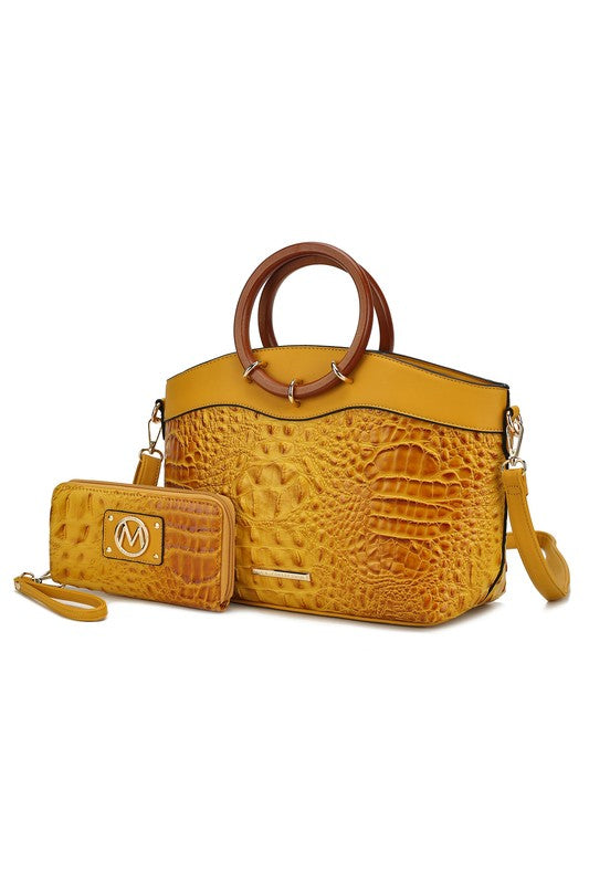 MKF Phoebe Tote with Wristlet Wallet Bag by Mia K - Always24