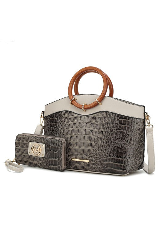 MKF Phoebe Tote with Wristlet Wallet Bag by Mia K - Always24