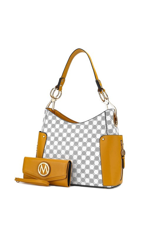 MKF Penelope Circular Print Shoulder and Wallet - Always24